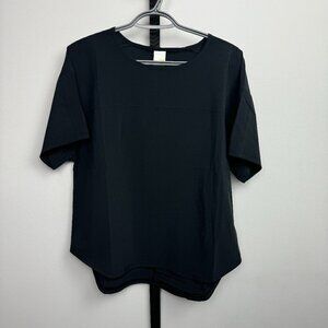 NWT Lole Olivie Tee Shirt Black Size M